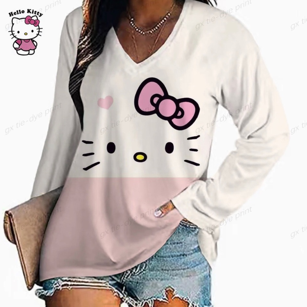 NWOT Hello Kitty Long Sleeve Top